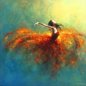 Beautiful Dancer 5D Diamond Dot Painting